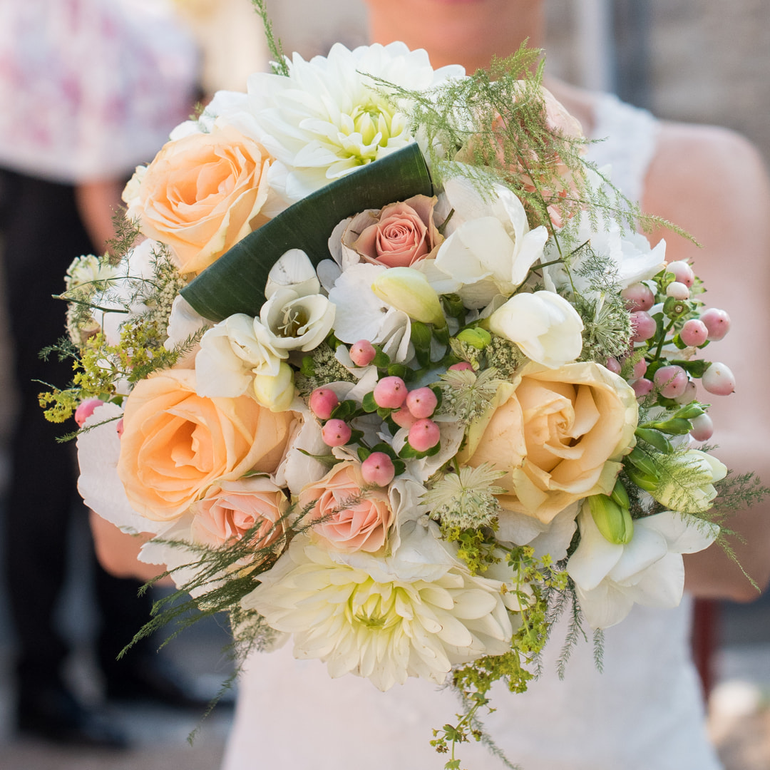 Photo fleurs mariage